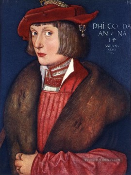  Hans Tableau - Comte Philip Renaissance peintre Hans Baldung